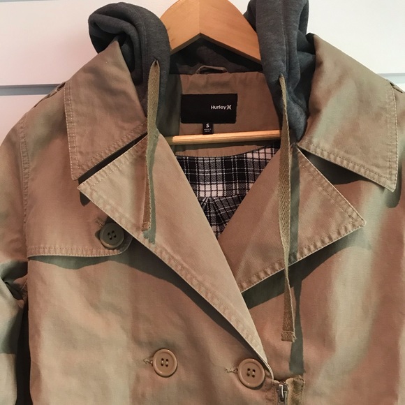 Hurley hooded trench - Picture 2 of 12